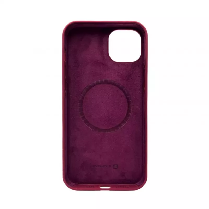 Evelatus Apple iPhone 14 Premium MagSafe Soft Touch Silicone Case Plum