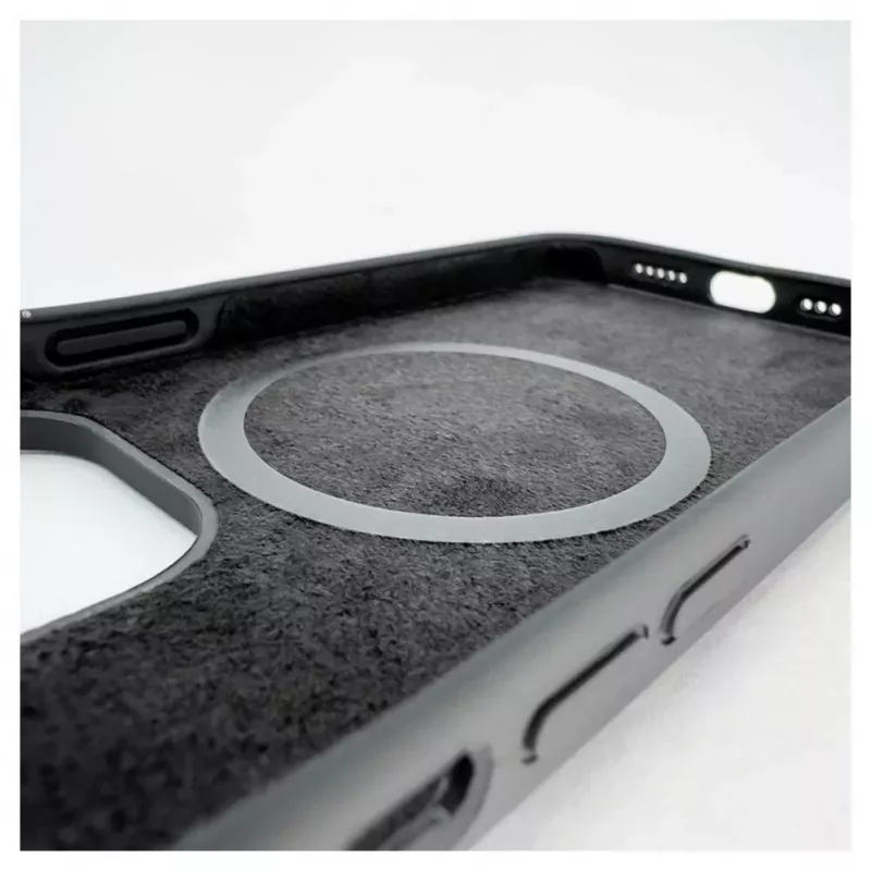 Evelatus Apple iPhone 12 Pro Max Premium MagSafe Soft Touch Silicone Case Black