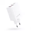 Evelatus ETC06 Reisilaadija EU Sein 3 Porti 32W USB-C / USB-A2 Valge