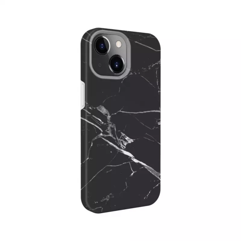 Evelatus Apple iPhone 14 Premium Silicone Case Customized Print Black