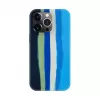 Evelatus Apple iPhone 13 Pro Silicone Case Multi-Colored Blue