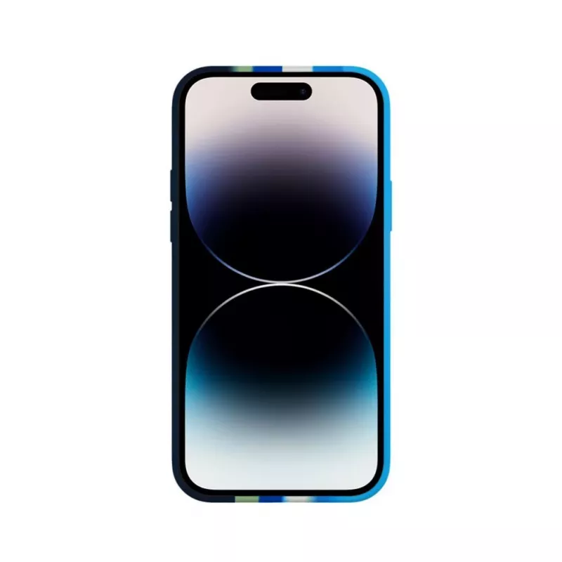 Evelatus Apple iPhone 14 Pro Silicone Case Multi-Colored Blue