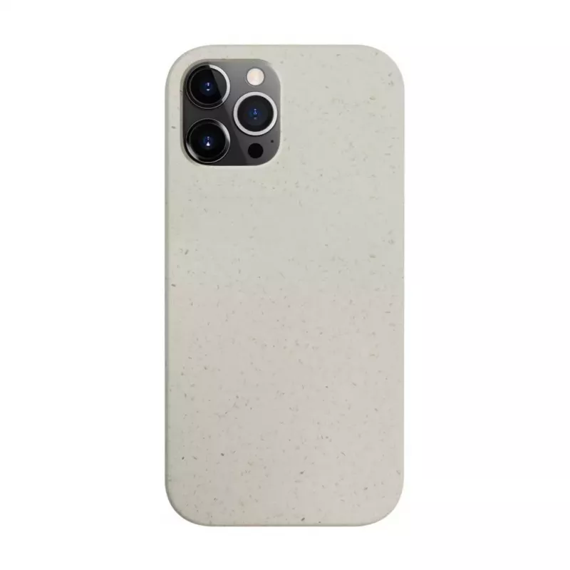 iLike Apple iPhone 12 Pro Max Silikoonkate Eco Print Design Valge