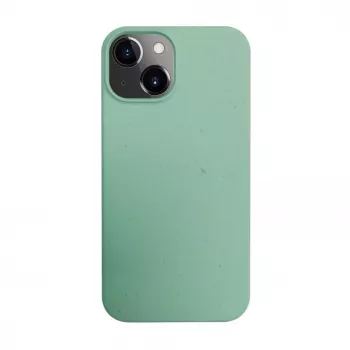 iLike Apple iPhone 14 Silikoonplastikust ümbris Eco Print disainiga Lilled Roheline