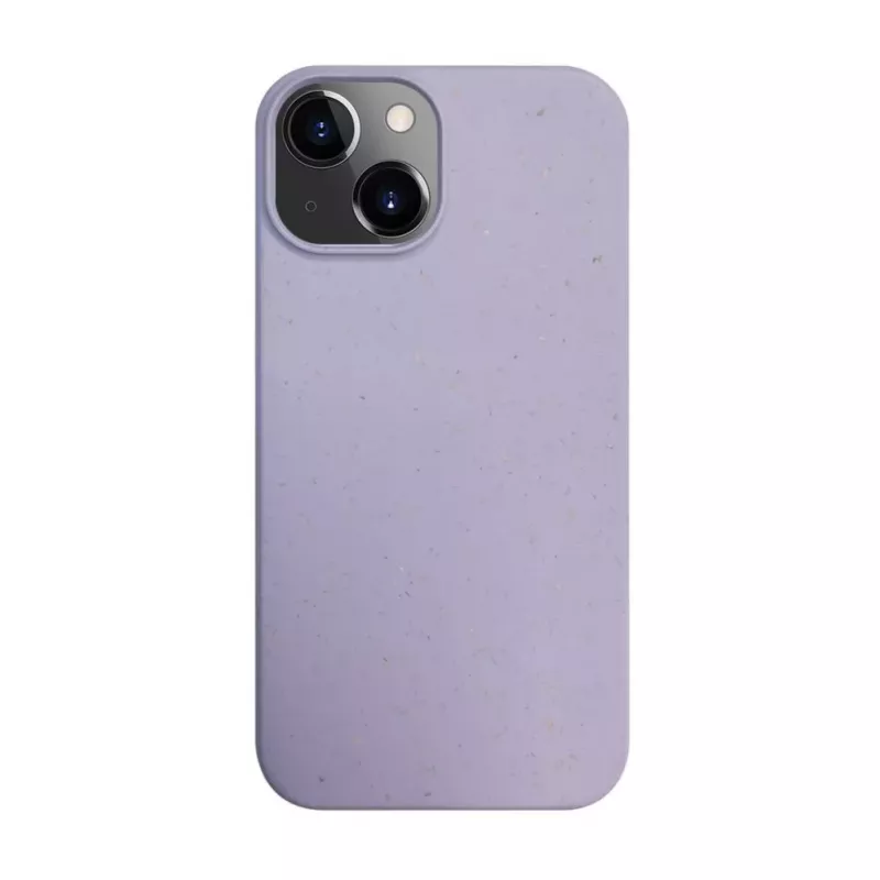 iLike Apple iPhone 14 Silikoonplastikust ümbris Eco Print Design Lilla Lill