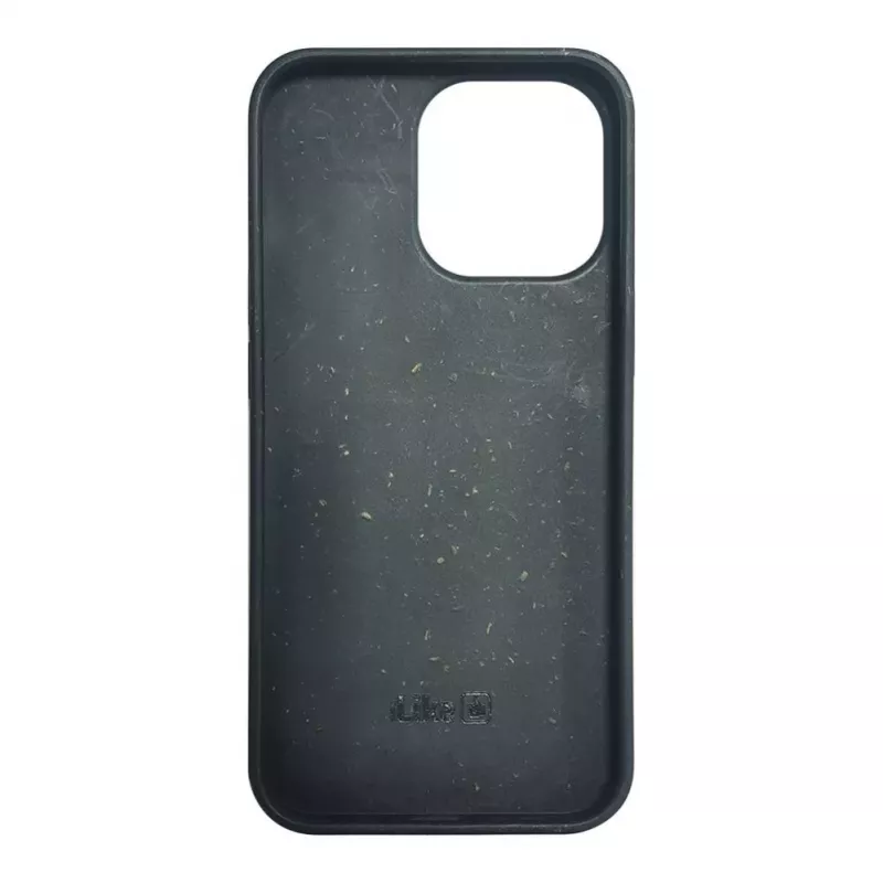 iLike Apple iPhone 14 Pro Max Silikoonist plastikust ümbris Eco Print Design Must