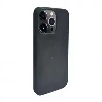 iLike Apple iPhone 14 Pro Max Silikoonist plastikust ümbris Eco Print Design Must