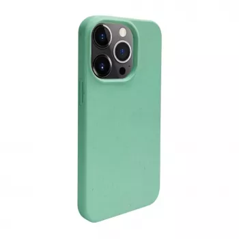 iLike Apple iPhone 14 Pro Max Silikoonist ja plastikust ümbris Eco Print Design Flower Green