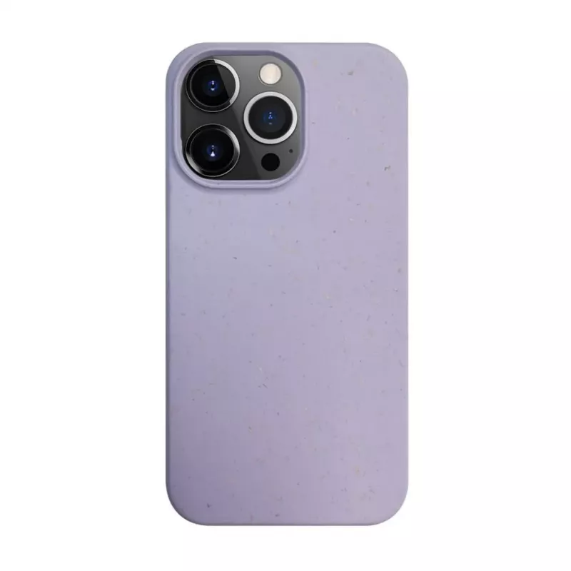iLike Apple iPhone 14 Pro Max Silikoonplastikust ümbris Eco Print Design Flower Purple