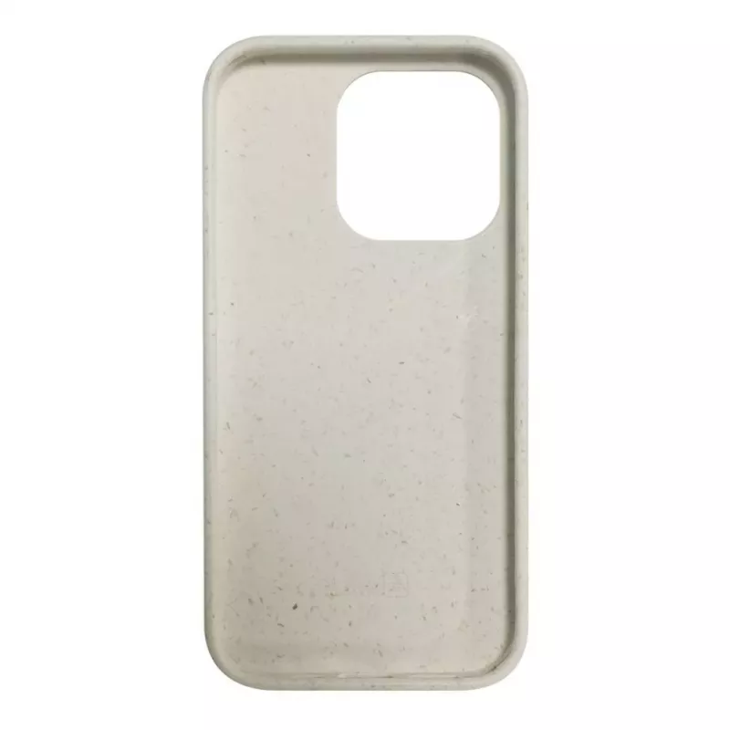 iLike Apple iPhone 14 Pro silikoon-plastik korpus Eco Print Design valge