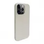 iLike Apple iPhone 14 Pro silikoon-plastik korpus Eco Print Design valge