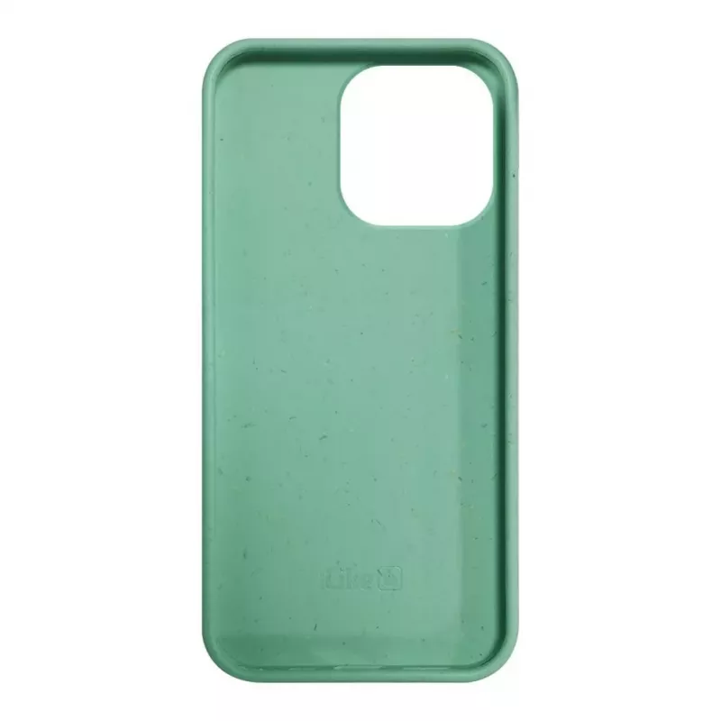 iLike Apple iPhone 14 Pro Silikoonplastikust ümbris Eco Print Design Flower Green