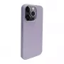 iLike Apple iPhone 14 Pro silikoonist plastikust ümbris Eco Print disainiga lilla lillemustriga