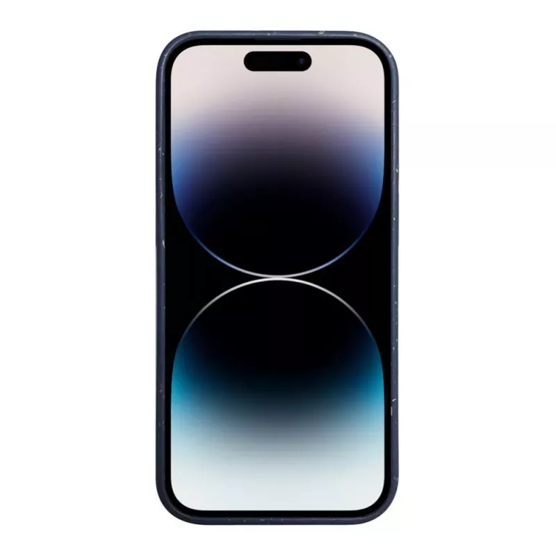 iLike Apple iPhone 14 Pro Silikoonplastikust ümbris Eco Print Design Sinine