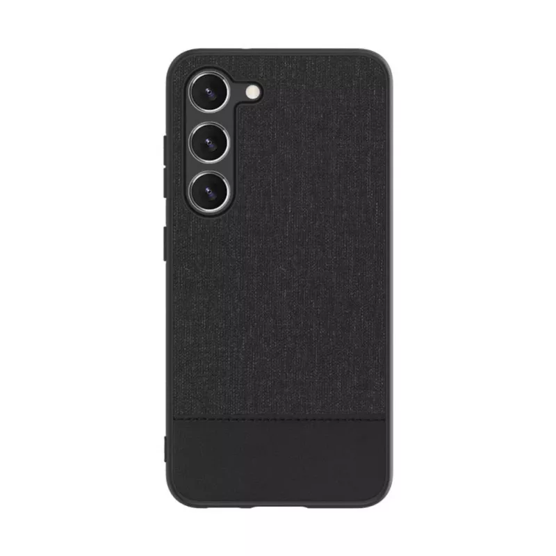 iLike Samsung Galaxy S23 Plastiknahast Tagakaas Must