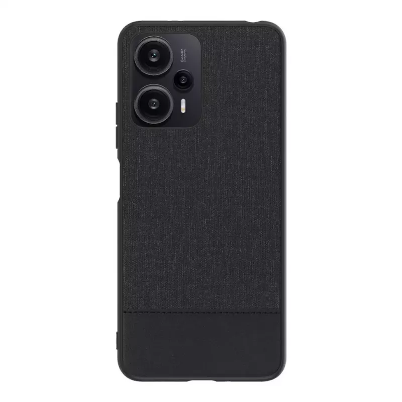 iLike Xiaomi Redmi Note 12 / Poco X5 Plastiknaha tagakaas Must