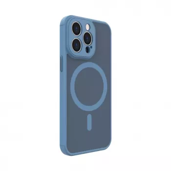 Evelatus Apple iPhone 13 Pro hübriidümbris MagSafe ja kaamerakaitsega PC+TPU helesinine