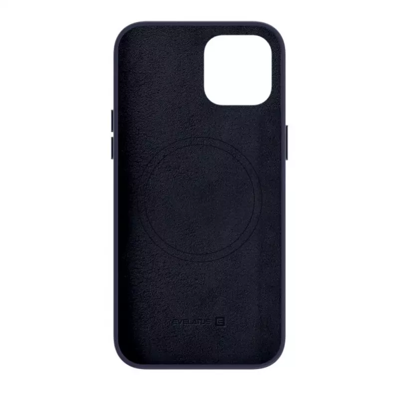 Evelatus Apple iPhone 13 Genuine Leather Case with MagSafe Blue