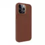 EVELATUS Apple iPhone 13 Pro Max Genuine Leather Case with MagSafe Brown