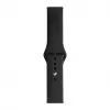 Evelatus 22mm Silicone Loop Watch Strap (S/M 110mm) Black
