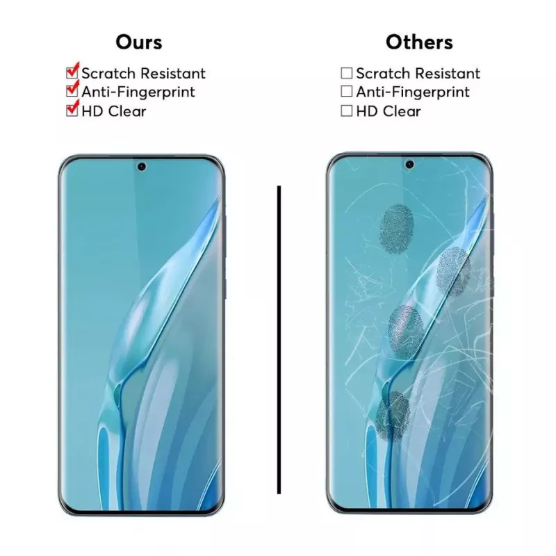 Evelatus Huawei P60 2.5D Full Cover Japan Liim Klaas Antistaatiline Ekraanikaitse