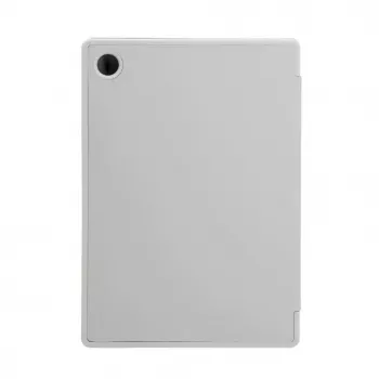 Evelatus Galaxy Tab A8 10.5 (2021) Book Cover imiteeritud mikrokiud sisemusega hõbedane