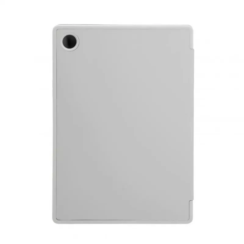 Evelatus Galaxy Tab A8 10.5 (2021) Book Cover imiteeritud mikrokiud sisemusega hõbedane
