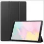 Evelatus Galaxy Tab A7 10.4 (2022) Folio Case imiteeritud mikrokiud sisepinnaga - Must