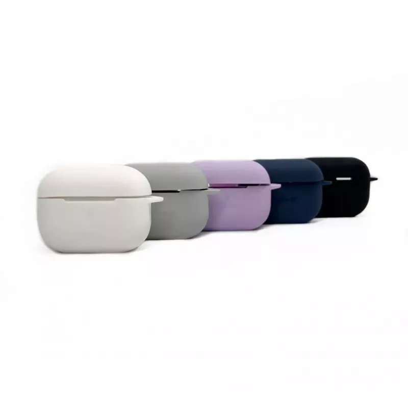 Evelatus Apple AirPods 3 Silikoonkate Must