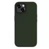 Evelatus Apple iPhone 15 Premium Soft Touch Silicone Case Dark Olive