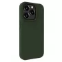 Evelatus Apple iPhone 15 Pro Premium Soft Touch Silicone Case Dark Olive
