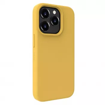 Evelatus Apple iPhone 15 Pro Premium Soft Touch Silicone Case Gold