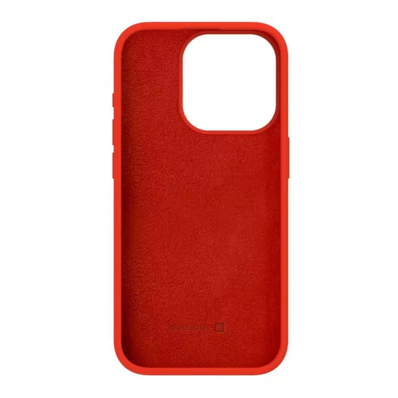 Evelatus Apple iPhone 15 Pro Premium Soft Touch Silicone Case Red