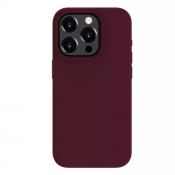Evelatus Apple iPhone 15 Pro Max Premium Soft Touch Silicone Case Rumor Pink