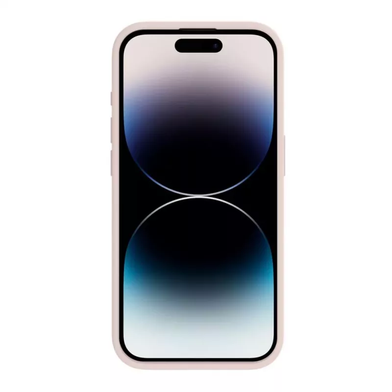 Evelatus Apple iPhone 15 Pro Max Premium Soft Touch Silicone Case Pink Sand