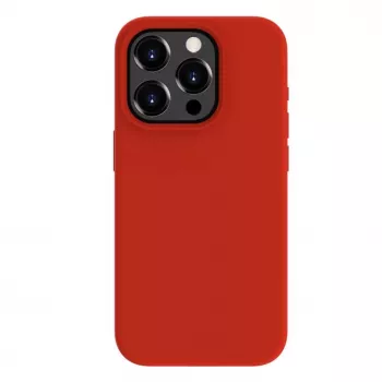 Evelatus Apple iPhone 15 Pro Max Premium Soft Touch Silicone Case Red