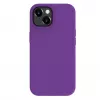 Evelatus Apple iPhone 15 Premium Magsafe Soft Touch Silicone Case Deep Purple