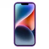 Evelatus Apple iPhone 15 Premium Magsafe Soft Touch Silicone Case Deep Purple