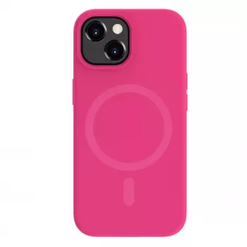 Evelatus Apple iPhone 15 Premium MagSafe Soft Touch Silicone Case Pink