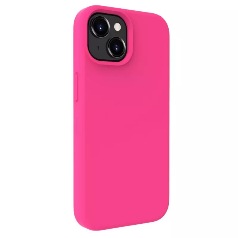 Evelatus Apple iPhone 15 Plus Premium Magsafe Soft Touch Silicone Case Pink
