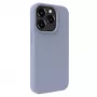 Evelatus Apple iPhone 15 Pro Premium Magsafe Soft Touch Silicone Case Lavender Gray