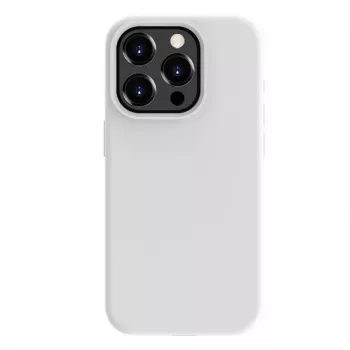 Evelatus Apple iPhone 15 Pro Max Premium Magsafe Soft Touch Silicone Case White