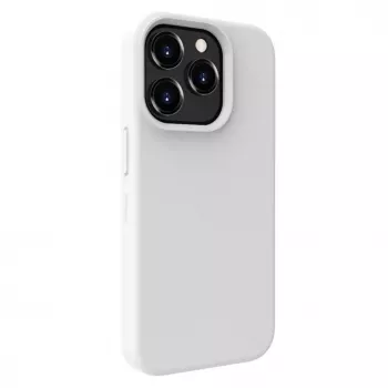 Evelatus Apple iPhone 15 Pro Max Premium Magsafe Soft Touch Silicone Case White