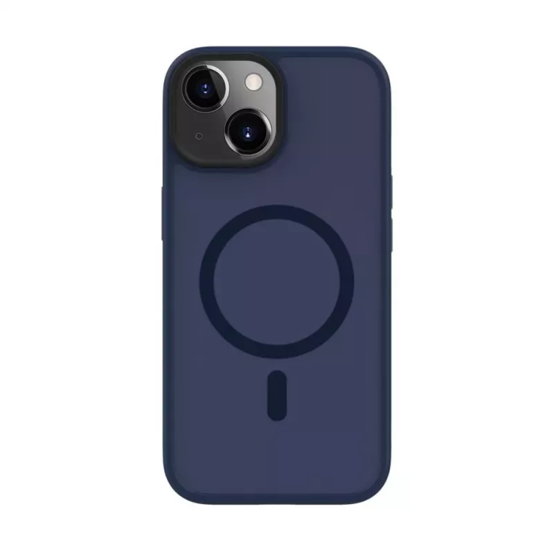 Evelatus Apple iPhone 15 Plus Hybrid Case with MagSafe PC+TPU Dark Blue