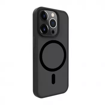 Evelatus Apple iPhone 15 Pro Hybrid Case with MagSafe PC+TPU Black