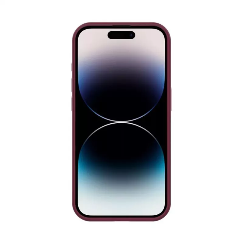 Evelatus Apple iPhone 15 Pro Hybrid Case with MagSafe PC+TPU Plum