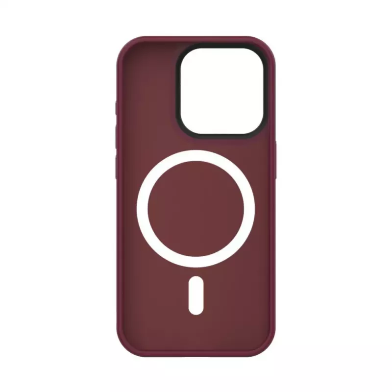 Evelatus Apple iPhone 15 Pro Hybrid Case with MagSafe PC+TPU Plum