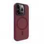 Evelatus Apple iPhone 15 Pro Hybrid Case with MagSafe PC+TPU Plum