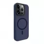 Evelatus Apple iPhone 15 Pro Max Hybrid Case with MagSafe PC+TPU Dark Blue
