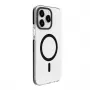 Evelatus Apple iPhone 15 Pro Max Clear Case PC+TPU With MagSafe Transparent Black